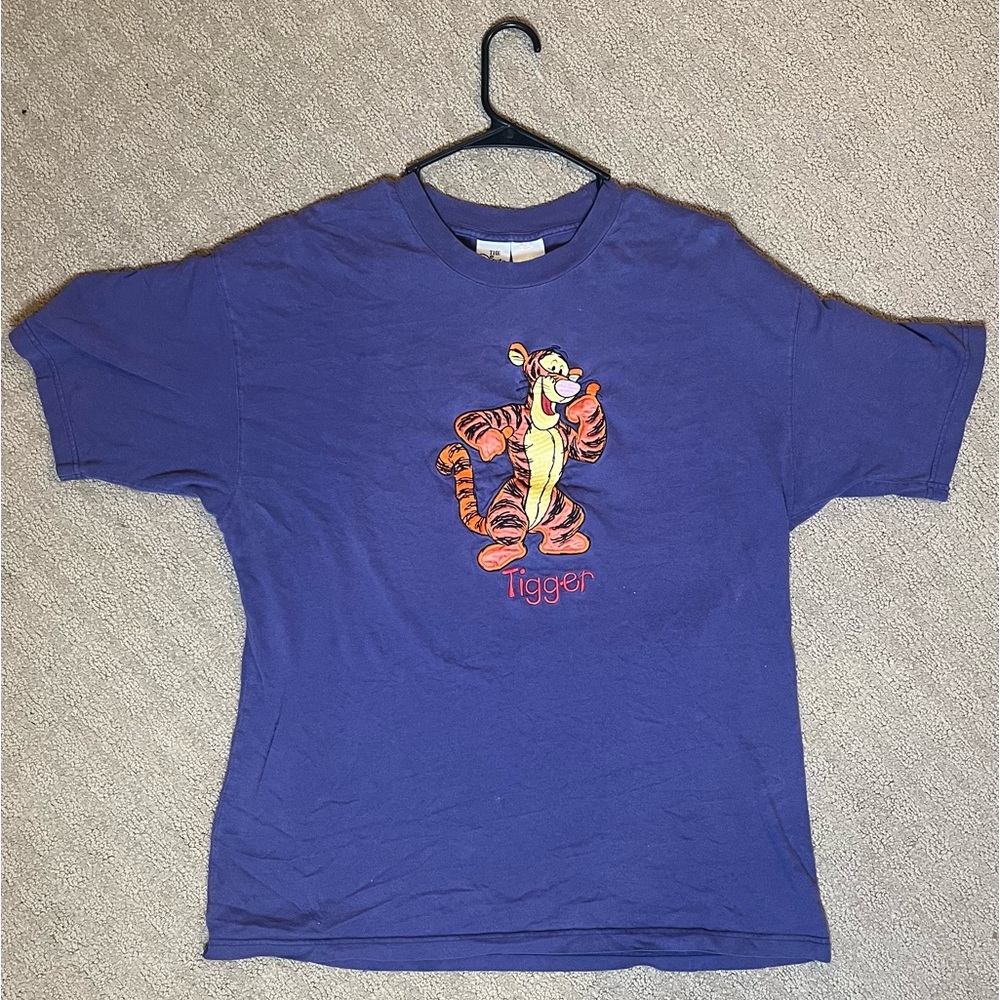 The Disney Store - Purple Tigger Oversized Shirt
